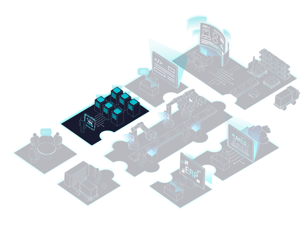 IT Infrastructure was selected among the 8 smart factory services including Smart Factory Consulting, IT Infrastructure, Smart Factory Operations, Manufacturing Logistics Automation, Machine Automation, Enterprise Resource Planning(ERP), On-Premise, Cloud MES